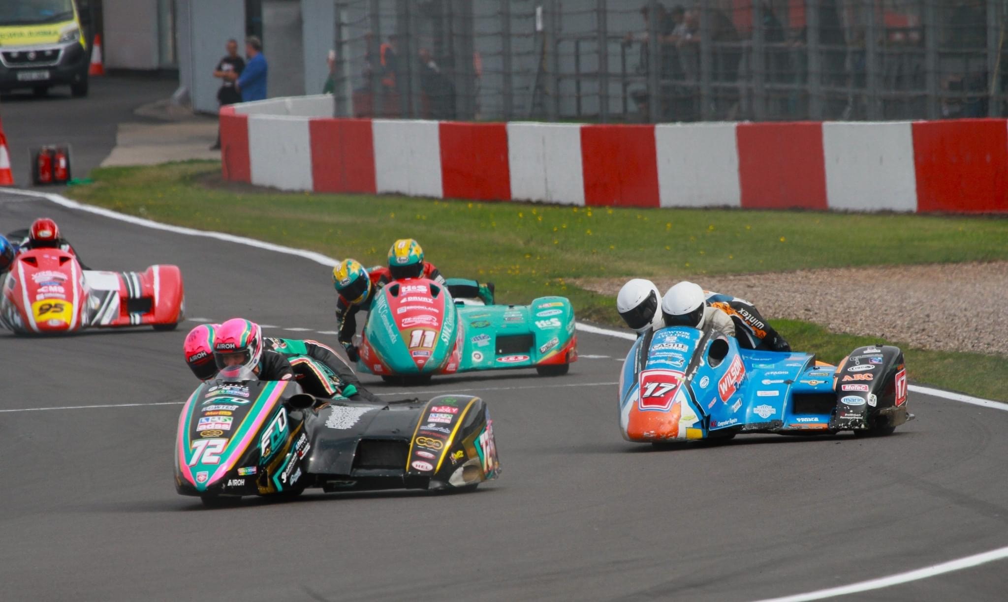 Emmanuelle CLEMENT, 31/8 et 1er/9/24,  Donington pour le F2