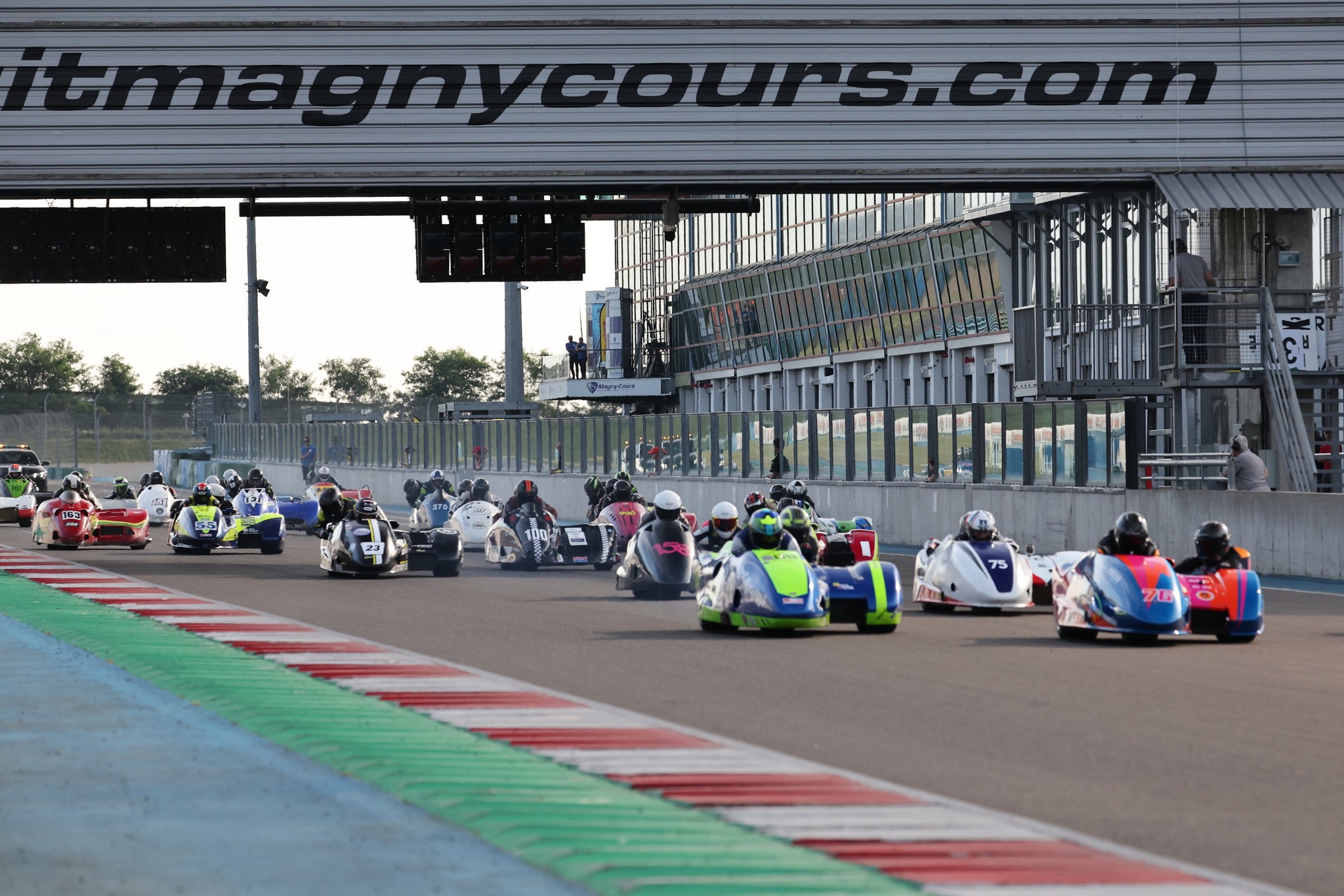 Duo Morel, Père et fille, au promosport à Magny-Cours les 24 et 25/8/24